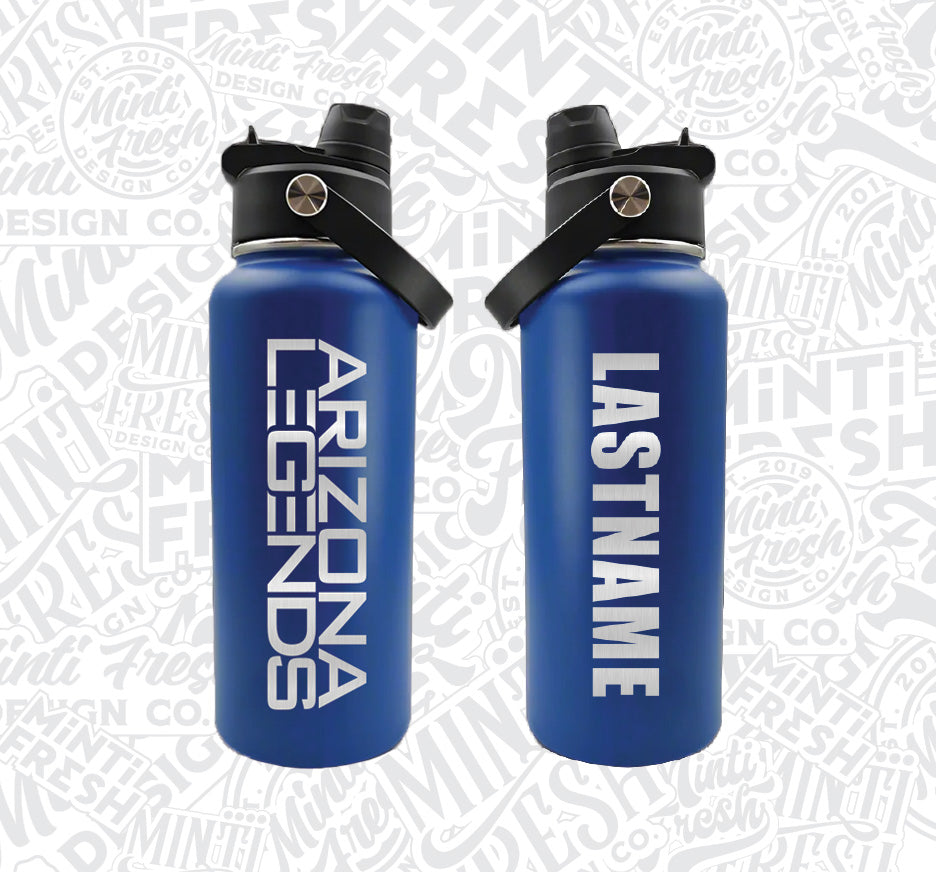 32oz Engraved Stainless Steel Water bottle