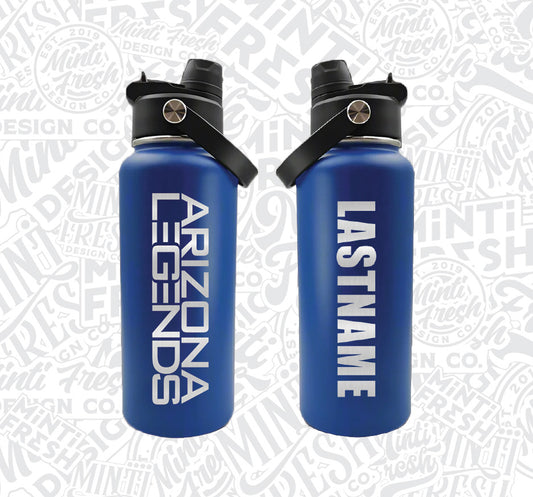 32oz Engraved Stainless Steel Water bottle