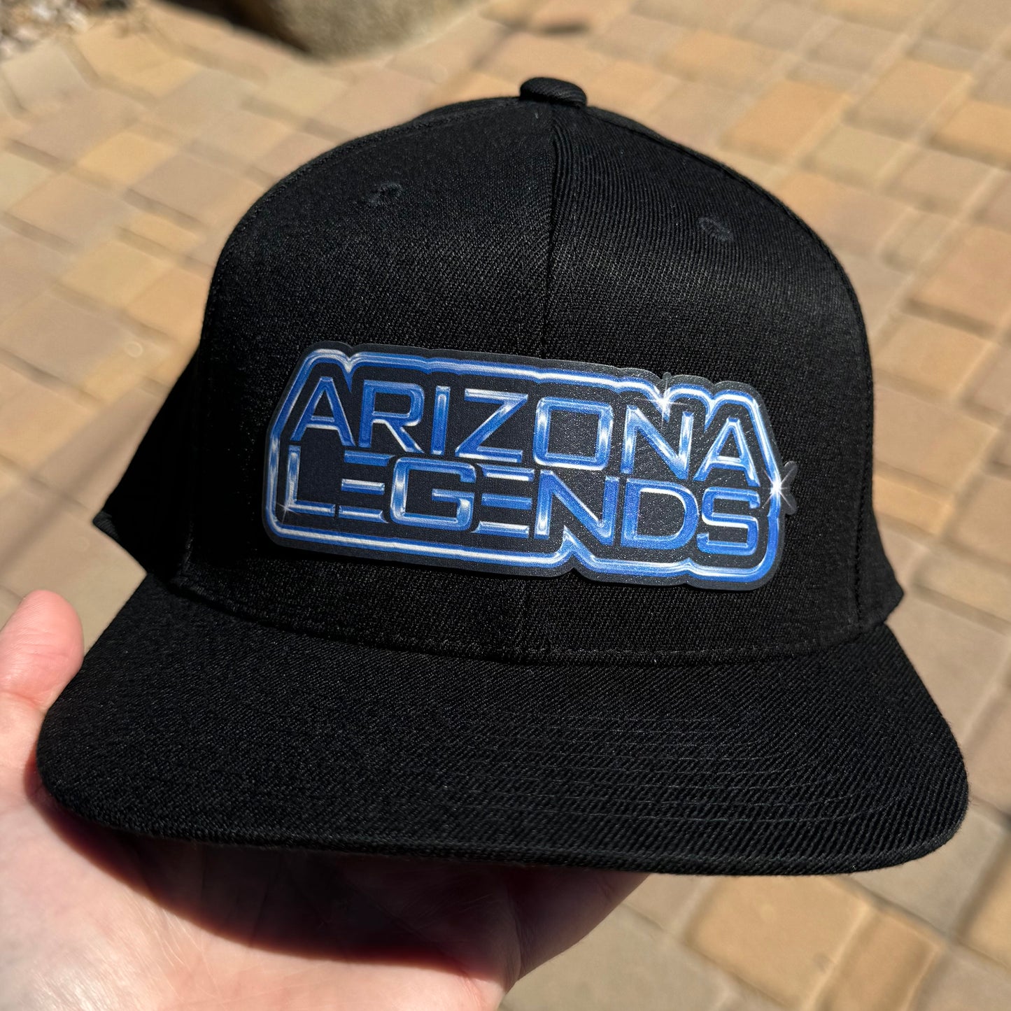 Arizona Legends Chrome Flat Bill Snapback Hat