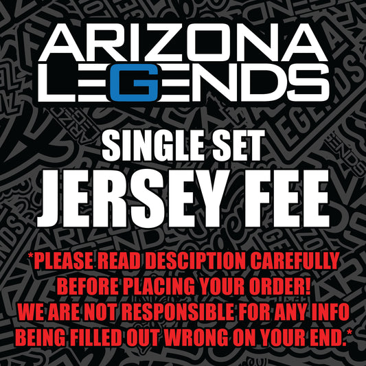 AZ Legends Single Jersey Set Fee