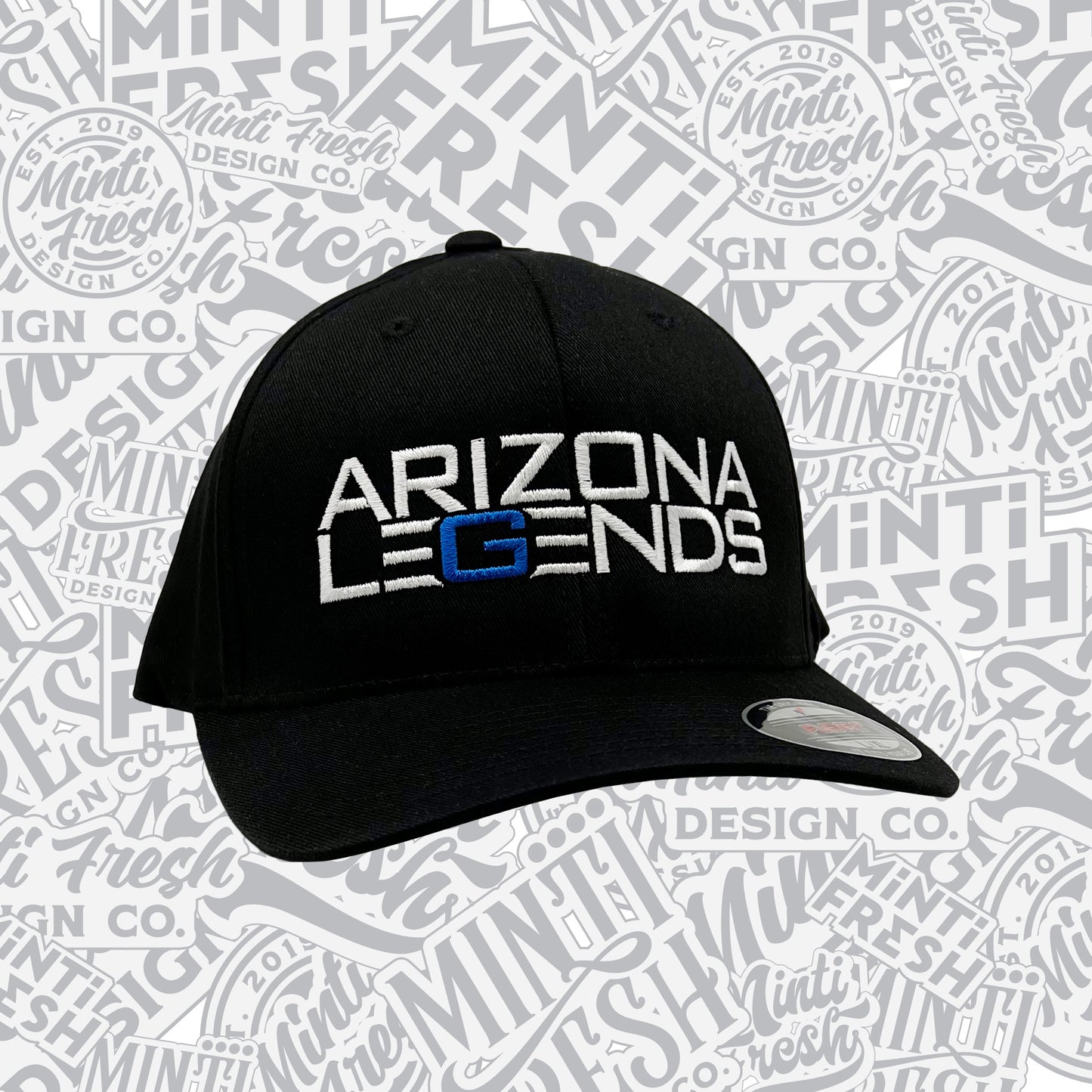 Arizona Legends Curved Bill Fitted Hat